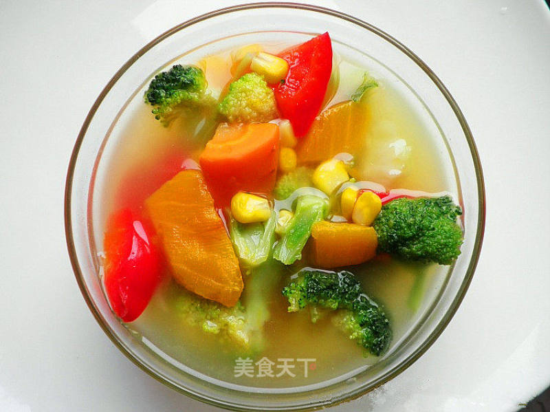 健康营养蔬菜汤的做法_健康营养蔬菜汤怎么做_煮妇小食光的菜谱_美食天下