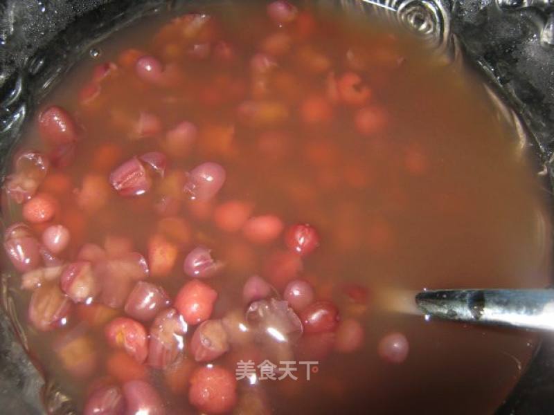 健脾祛湿红豆薏米糖水的做法