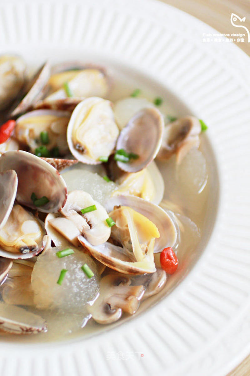 冬瓜球蛤蜊汤的做法