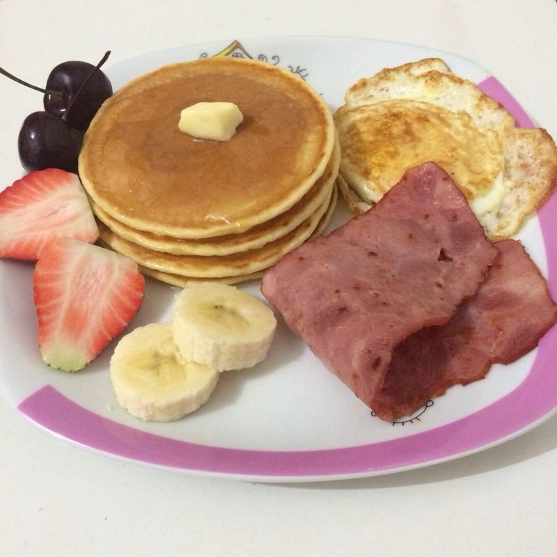 pancake 美式早餐的做法