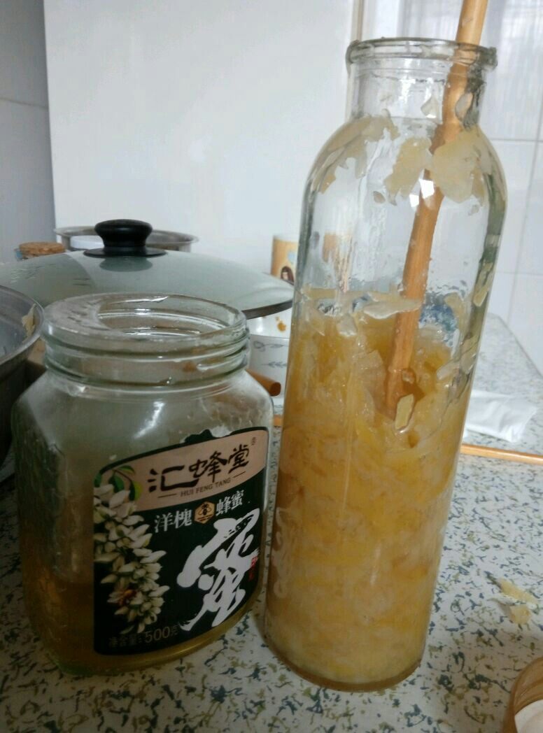 蜂蜜柚子茶的做法