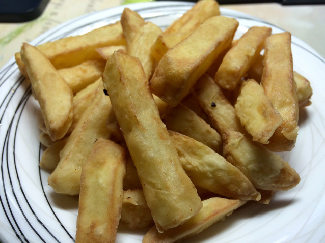 零食——外酥内软美味炸薯条的做法