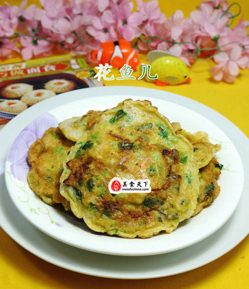 芹菜虾肉鸡蛋饼的做法