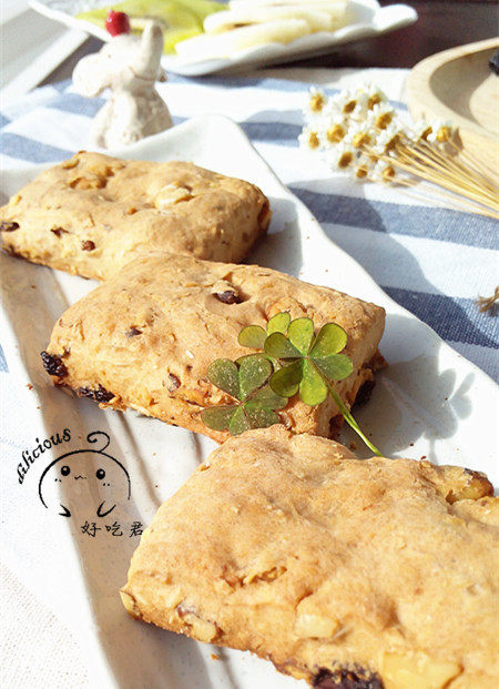 杂粮能量酥饼的做法