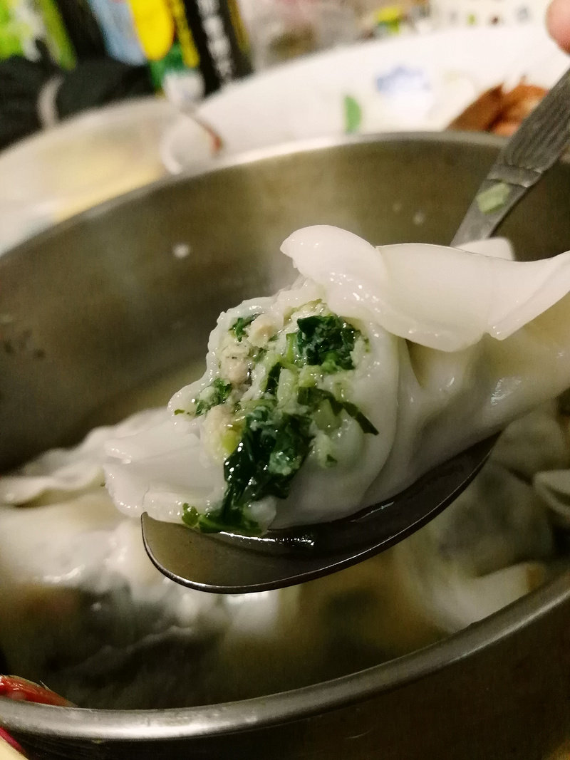 青青绿菜油油——菜肉馄饨的做法