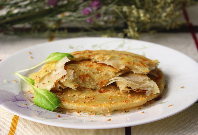 葱香油酥饼的做法