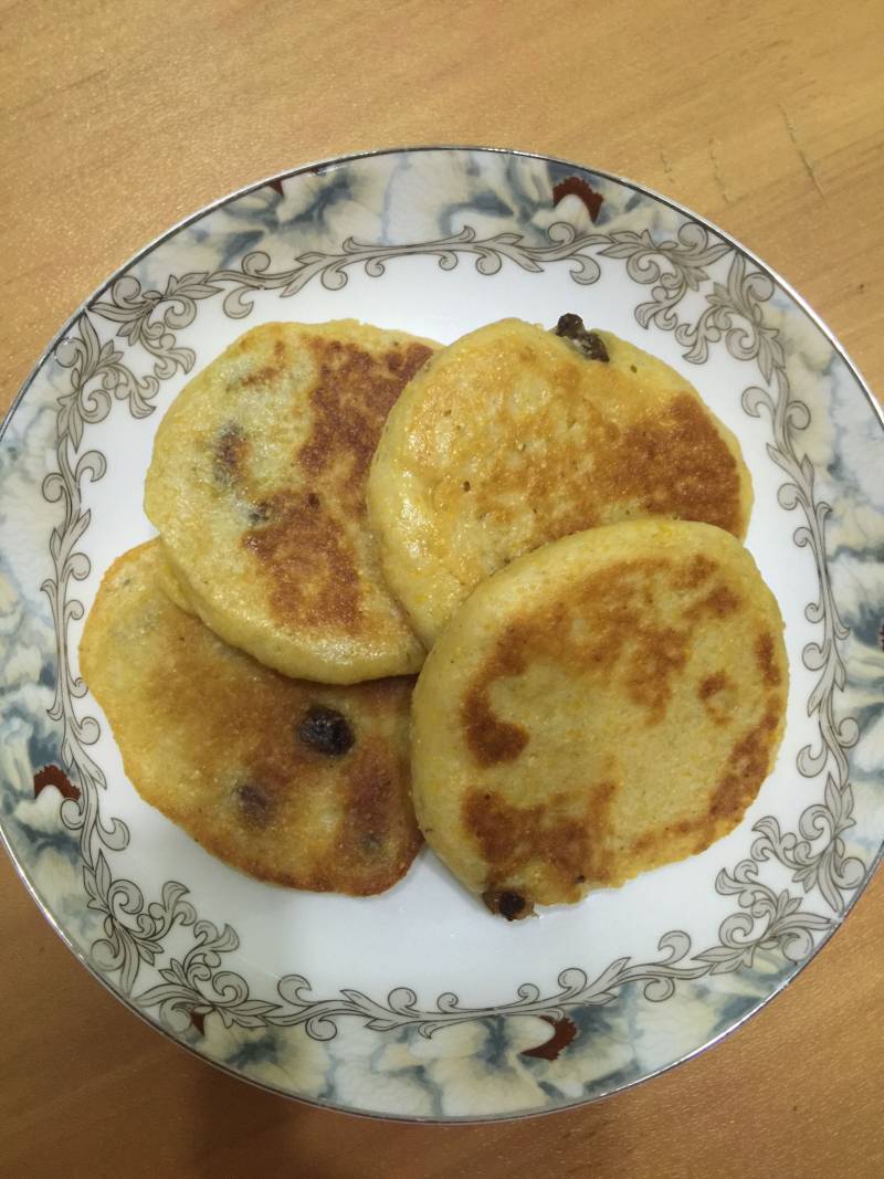 奶香玉米小饼的做法