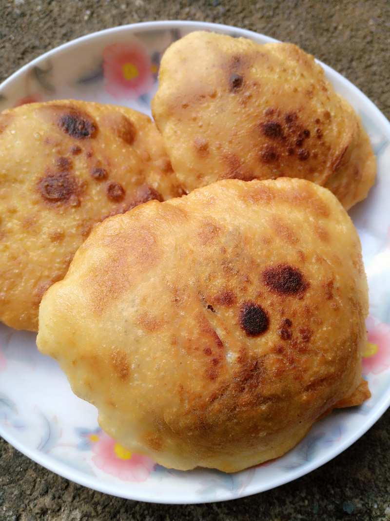 豆沙馅油饼的做法