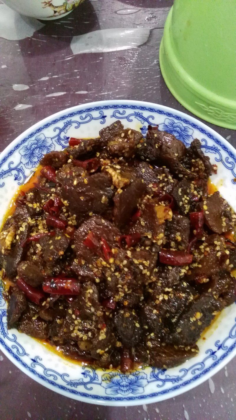 麻辣牛肉的做法