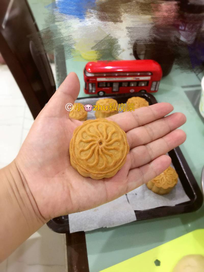 奶黄月饼的做法