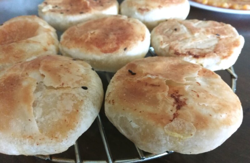 平底锅酥皮月饼的做法