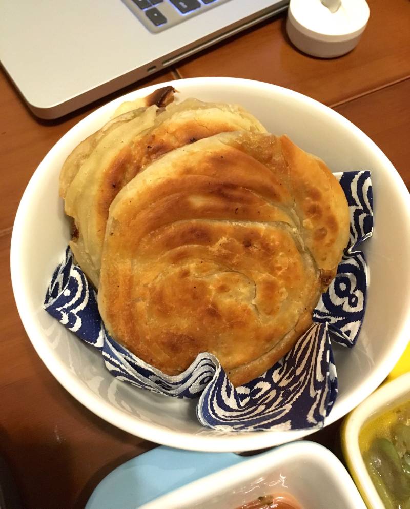 酥脆葱香肉饼饼的做法