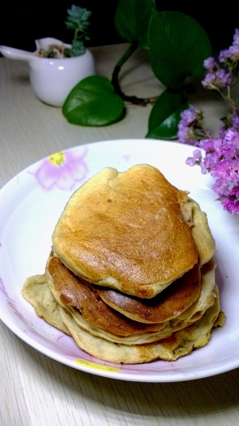 香蕉松饼的做法