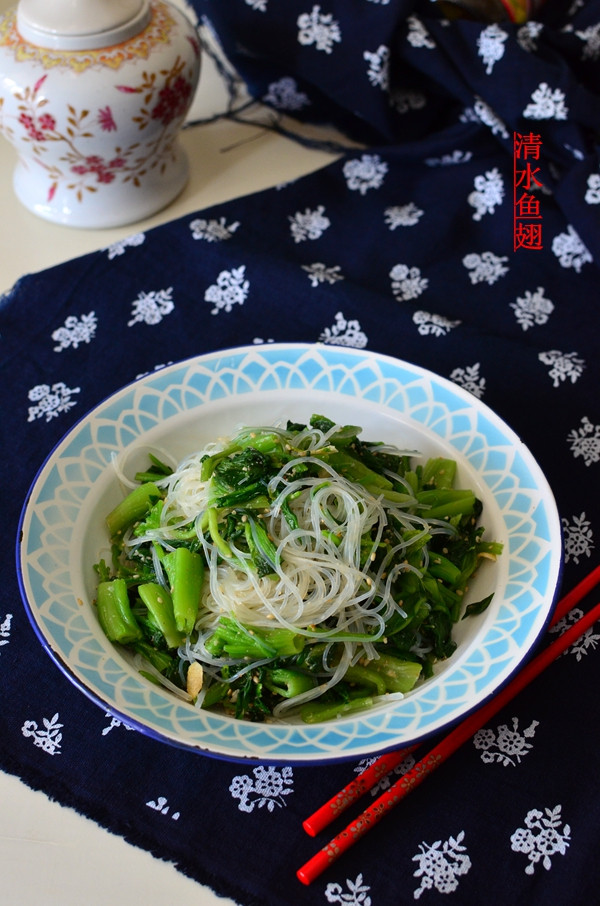 【天津】芝香粉丝拌菠菜的做法