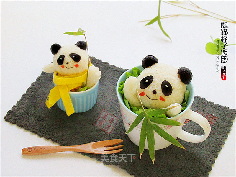 熊猫杯子儿童餐的做法