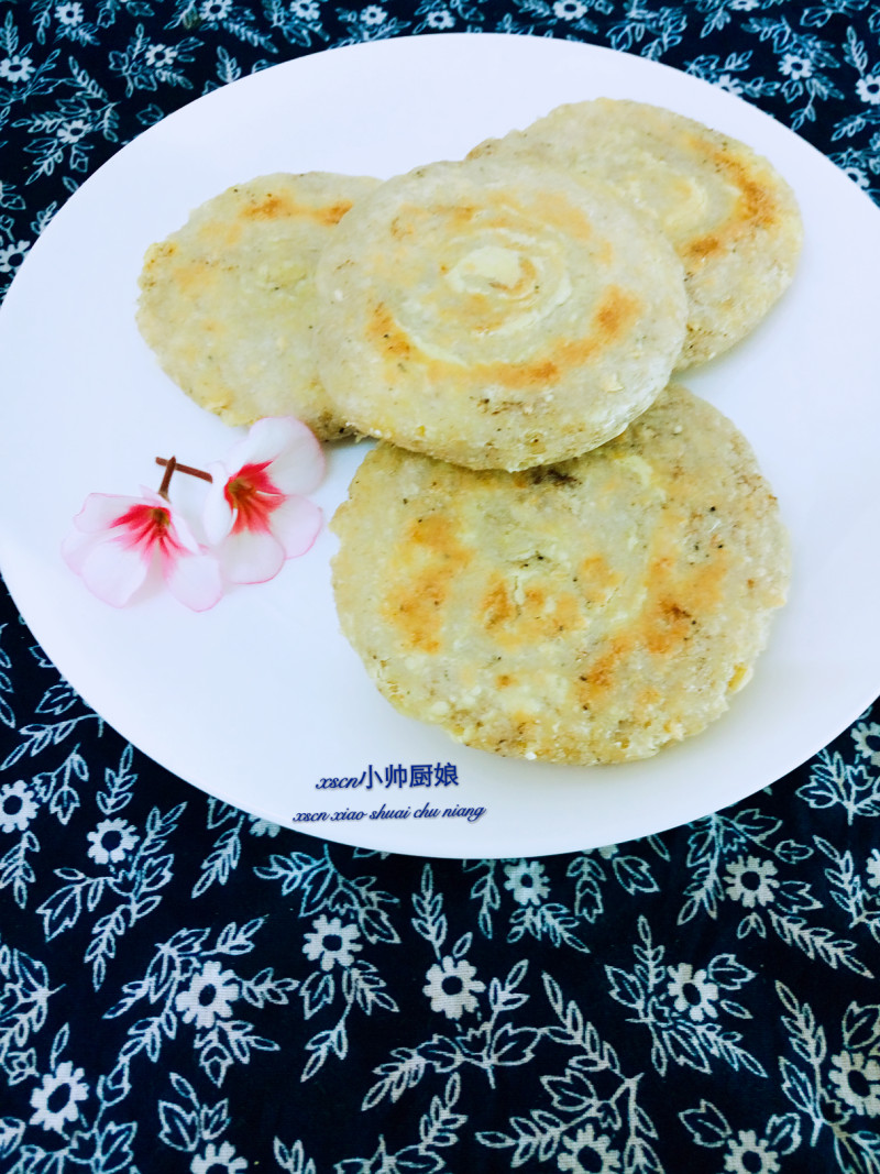 油酥掉渣椒盐饼的做法