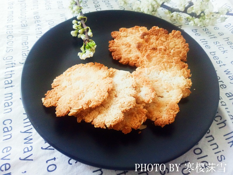 椰蓉燕麦饼干的做法