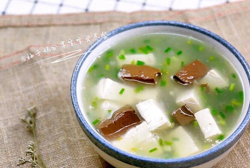 鸳鸯豆腐—平民食物补铁补钙的做法