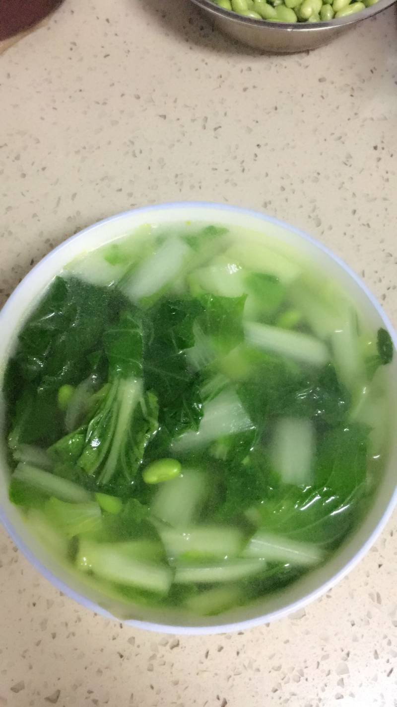 豆菜汤的做法