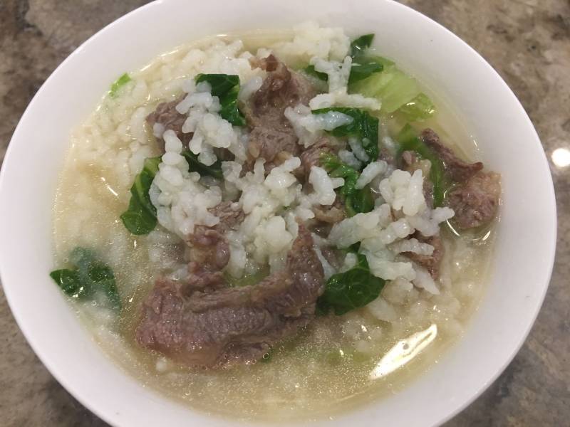 生滚牛肉粥的做法