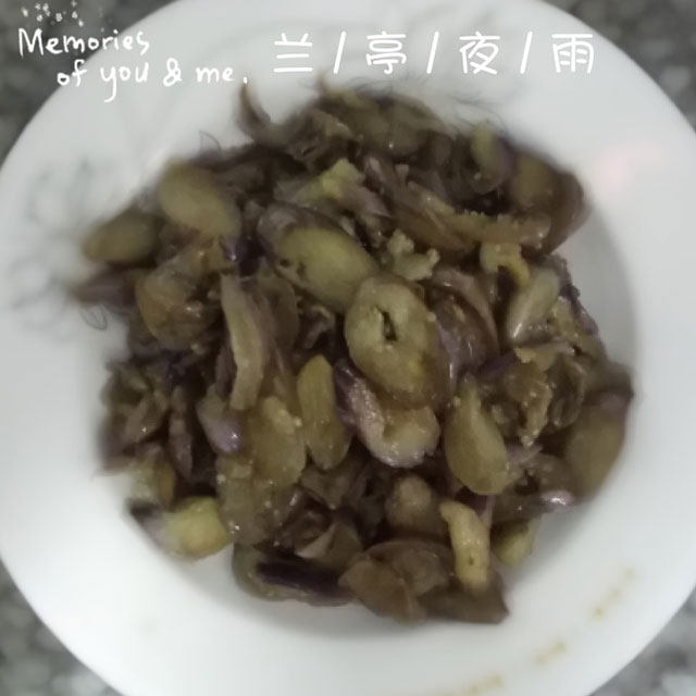 茄子素炒的做法