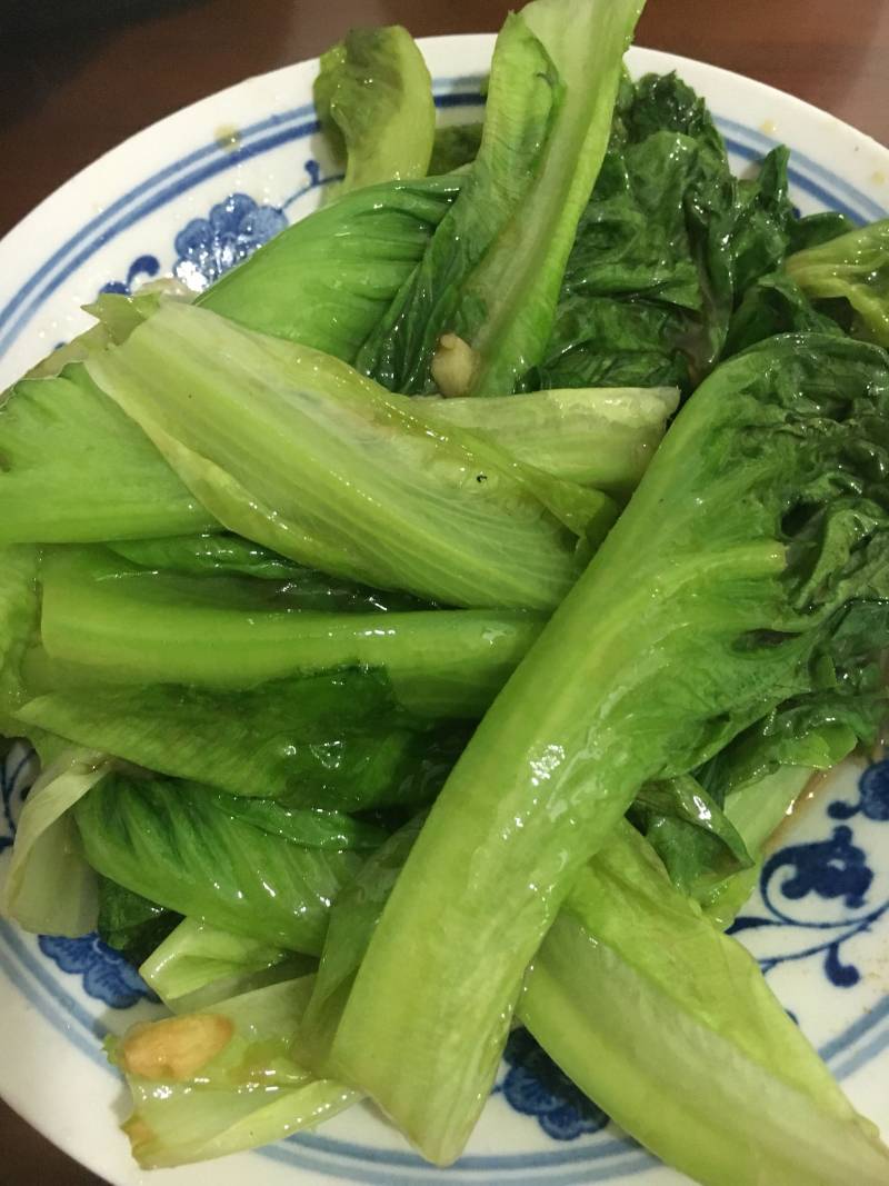 蚝油生菜的做法