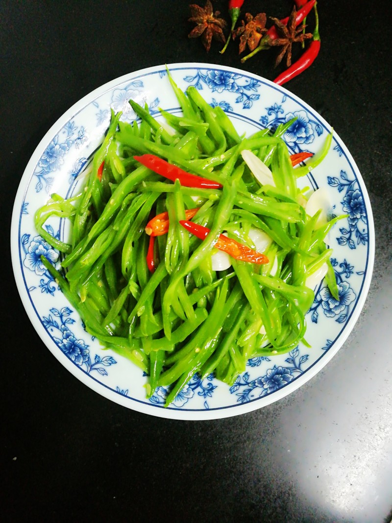 酸辣芸豆丝的做法