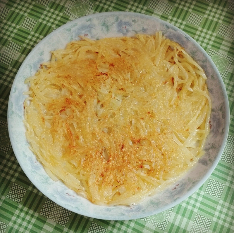 土豆丝饼的做法