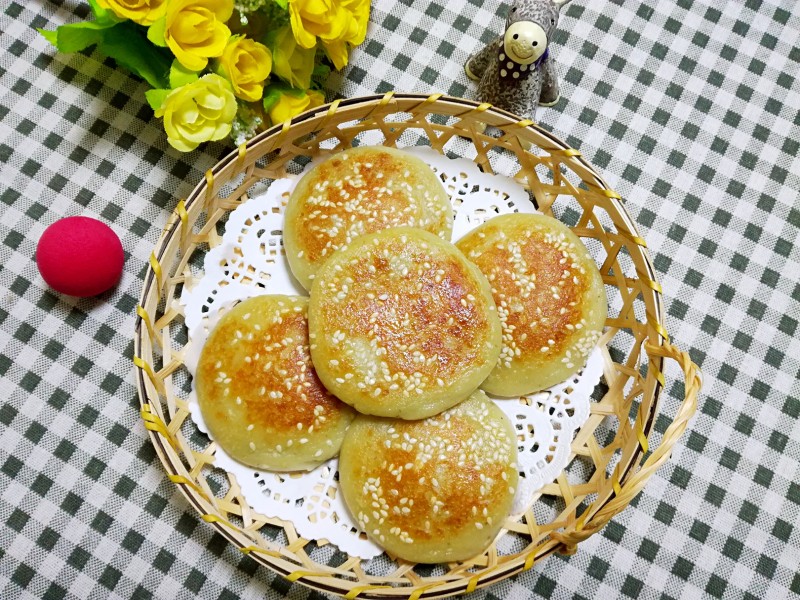 奶油地瓜饼的做法