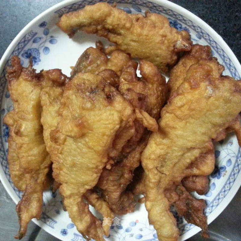 面拖小饅頭魚的做法