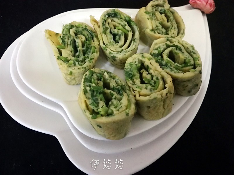 电饼铛——香菜饼卷的做法