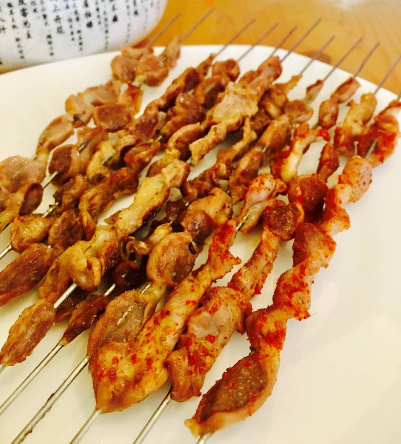 烤箱美食之烤鸡胗的做法