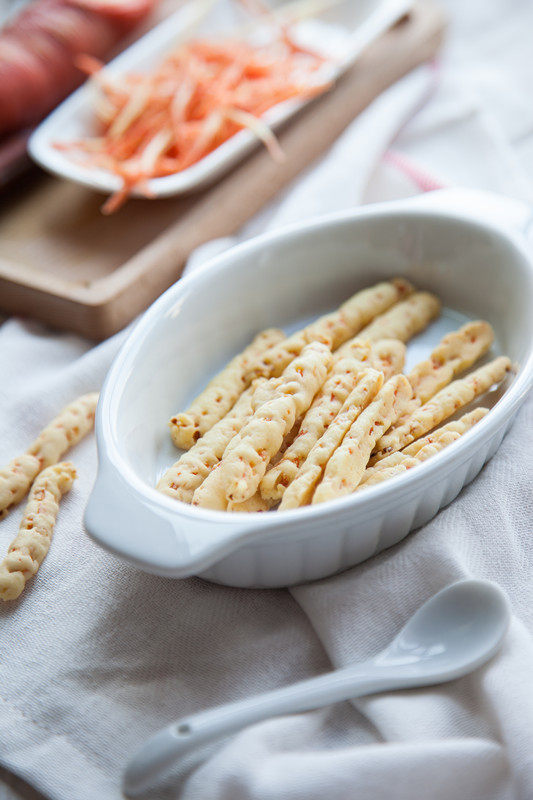 胡萝卜饼干棒的做法