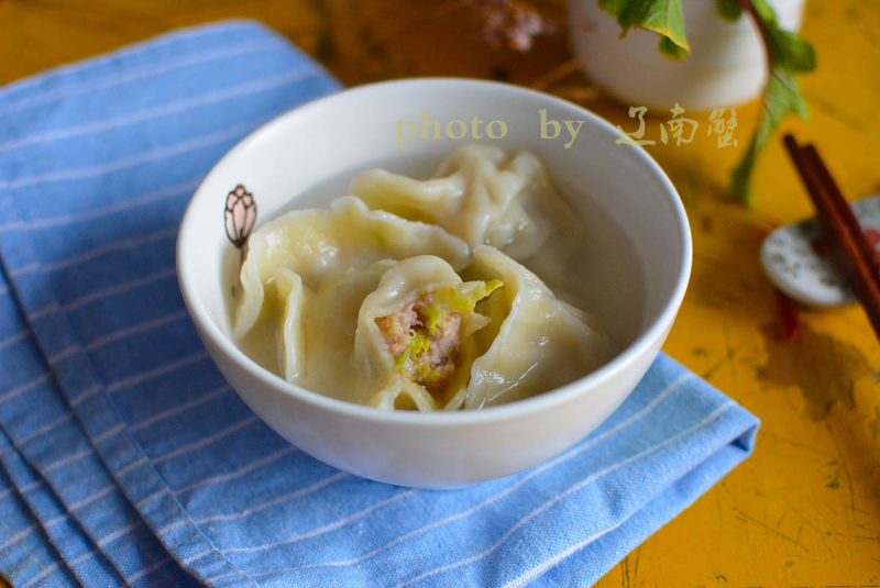 白菜饺子，过年一定要吃，百财饺子啊的做法