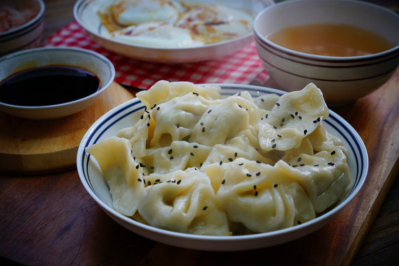 西兰花鲜肉饺子的做法