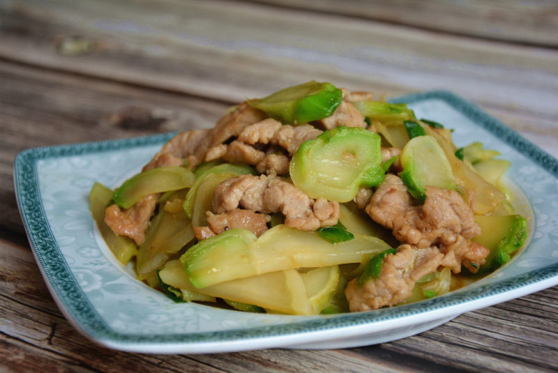 榨菜炒肉片的做法