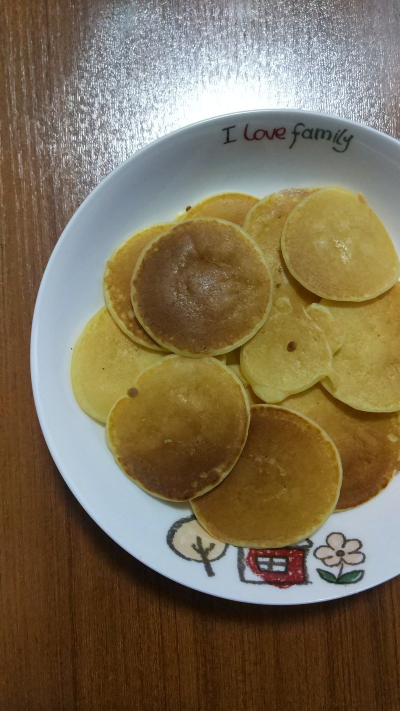 奶蛋松饼的做法