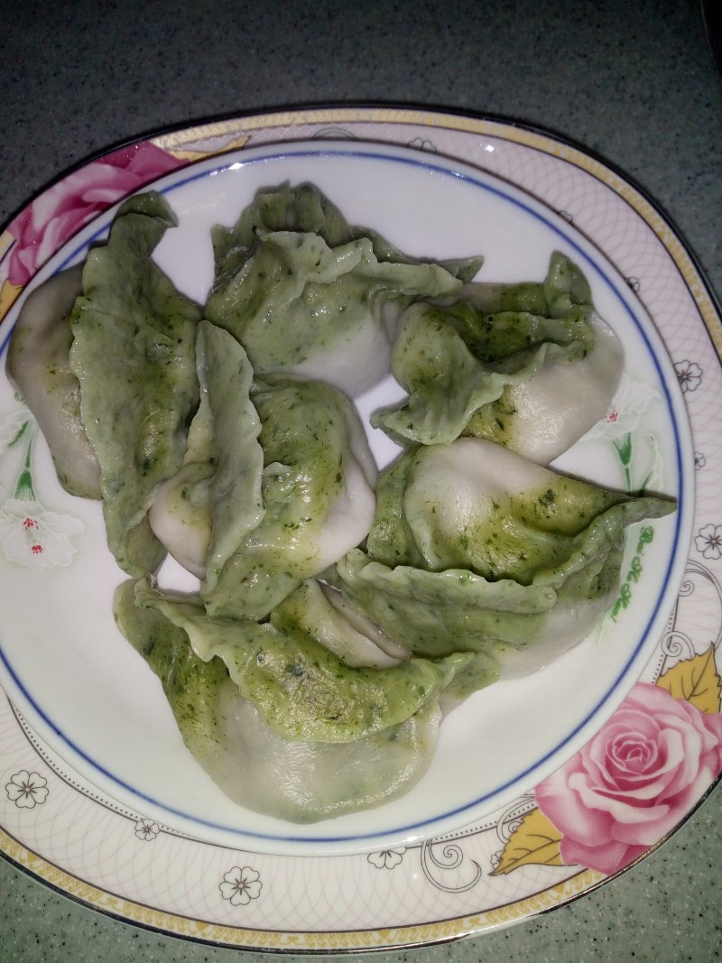 野菜之荠菜饺子的做法