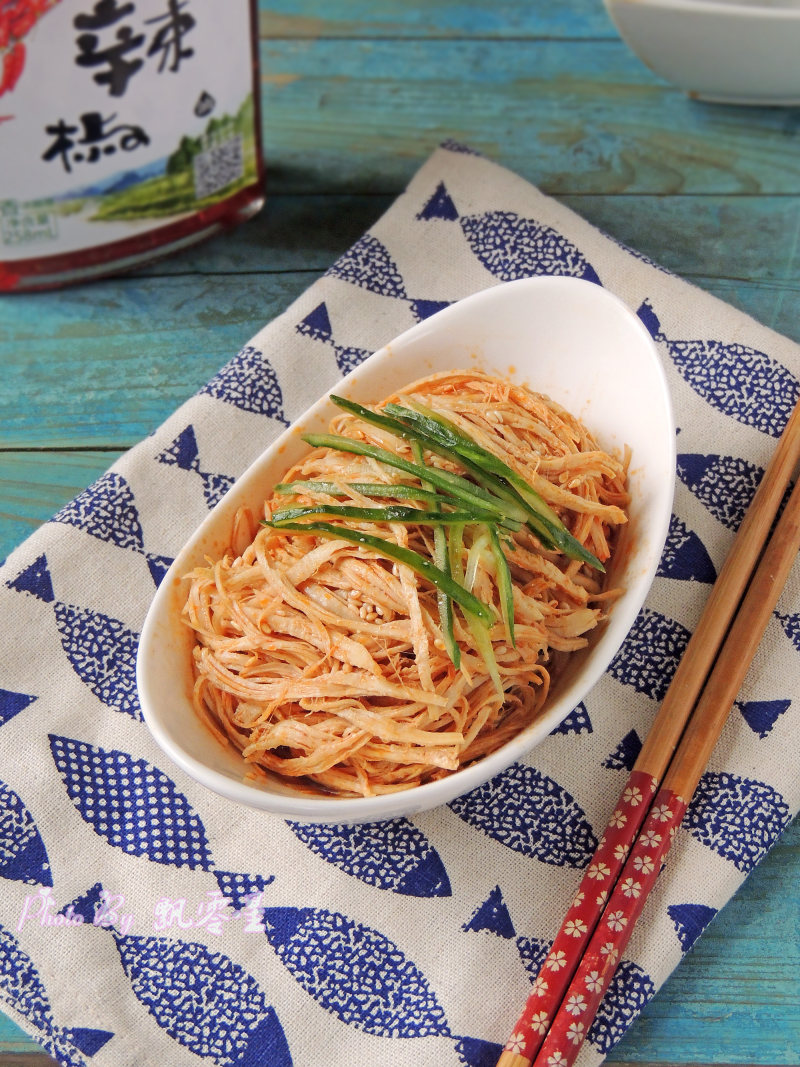 麻辣鸡丝的做法