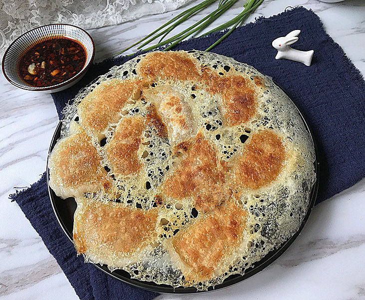 冰花煎饺的做法