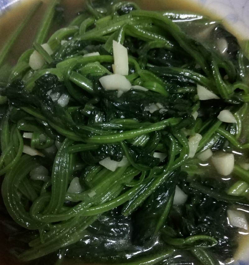 蚝油菠菜的做法