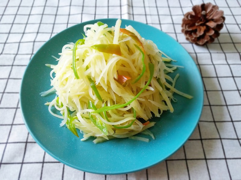 酸辣土豆丝的做法