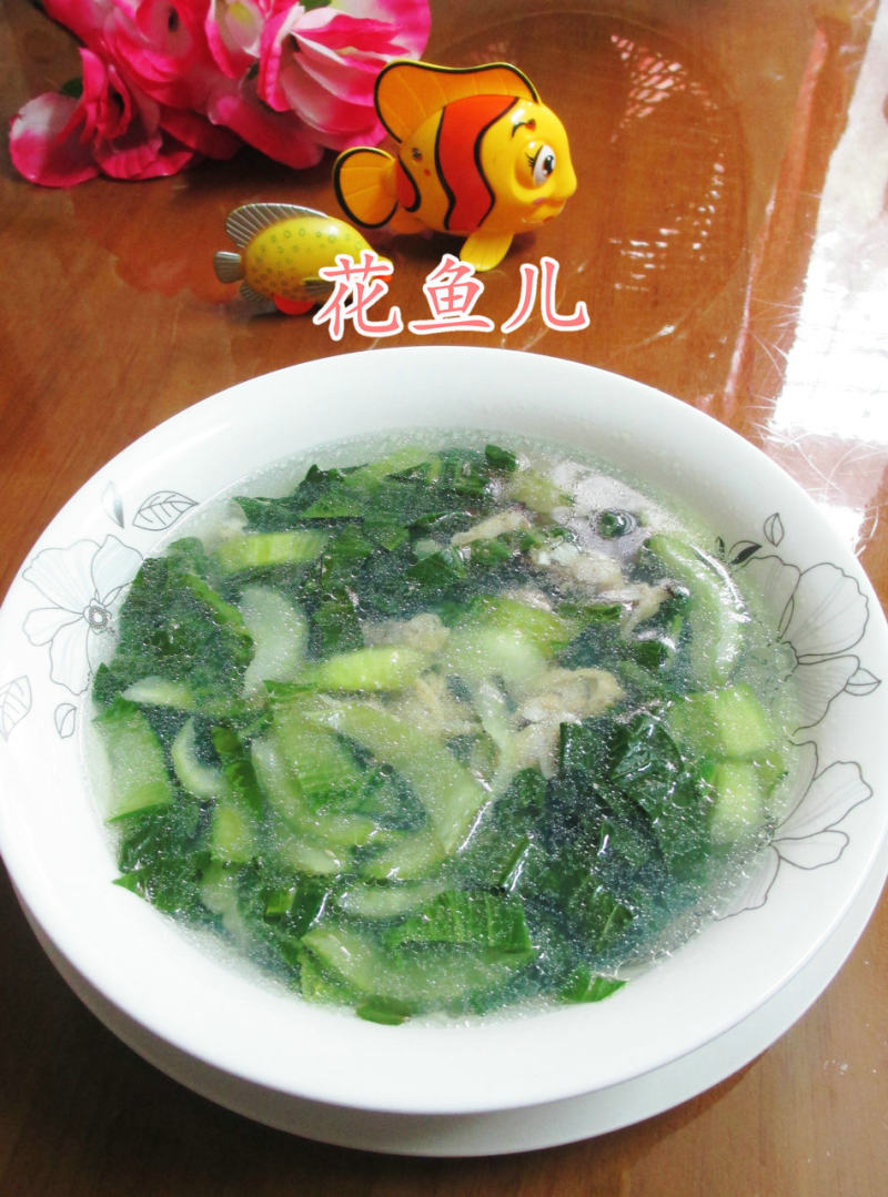 花蛤青菜汤