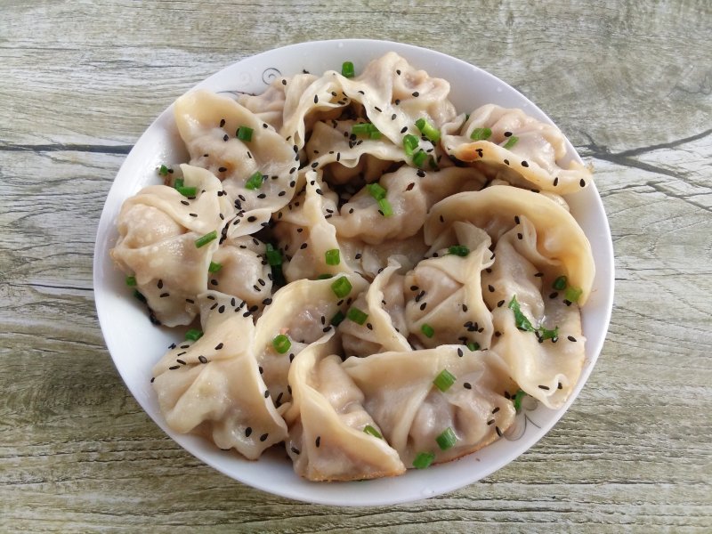 电饭锅版煎饺的做法