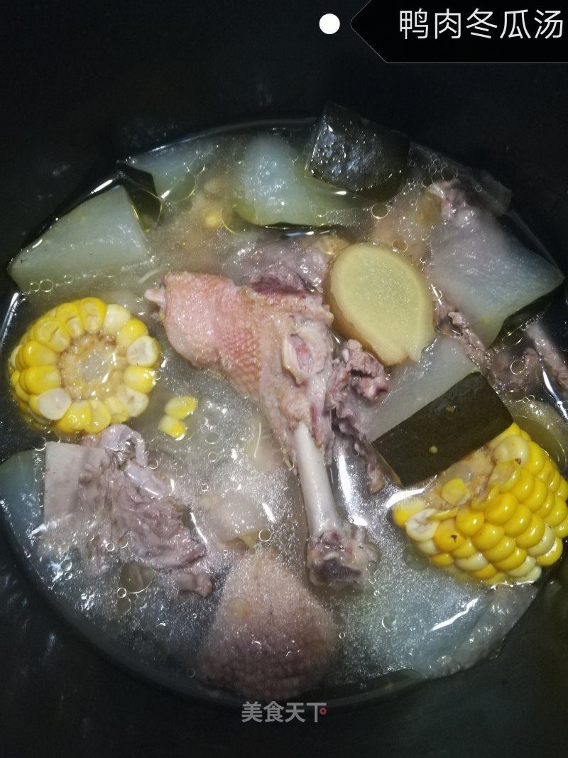 鸭肉冬瓜汤的做法