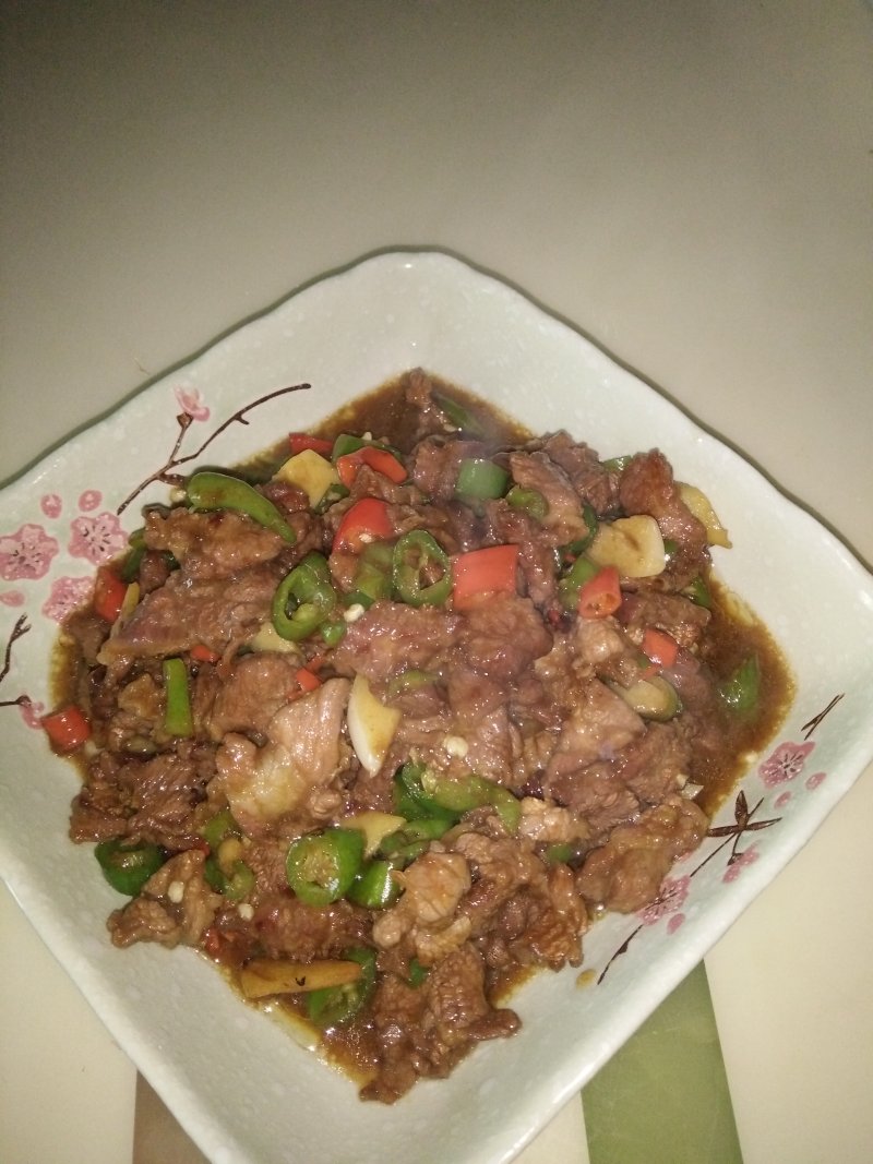 小炒牛肉的做法