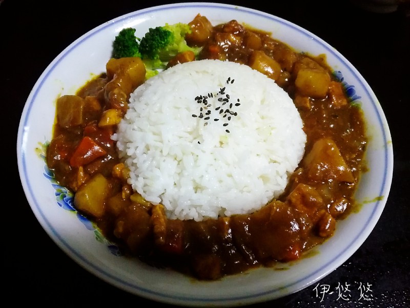 咖喱鸡肉饭的做法