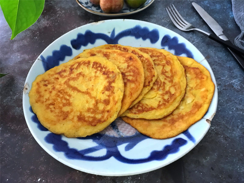 香蕉玉米软饼的做法