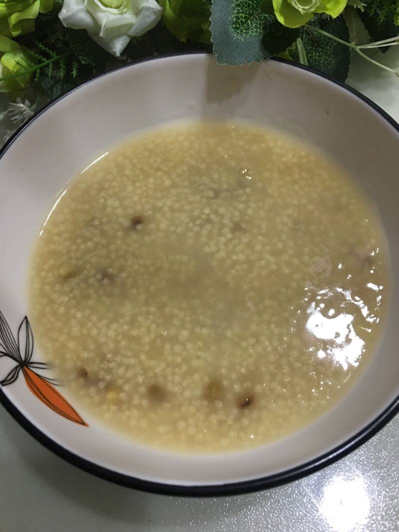 小米绿豆粥的做法