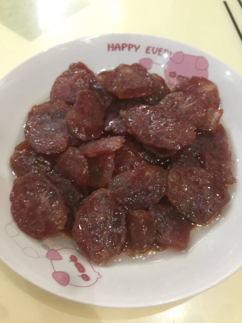 蒸腊肠的做法